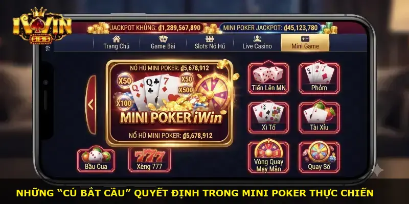 Mini Poker iWin - ảnh 3