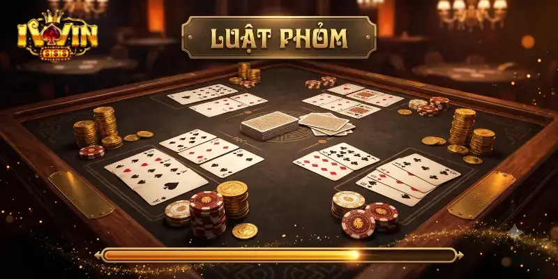Luật phỏm ăn tiền iWin chi tiết dễ hiểu cho người mới bắt đầu