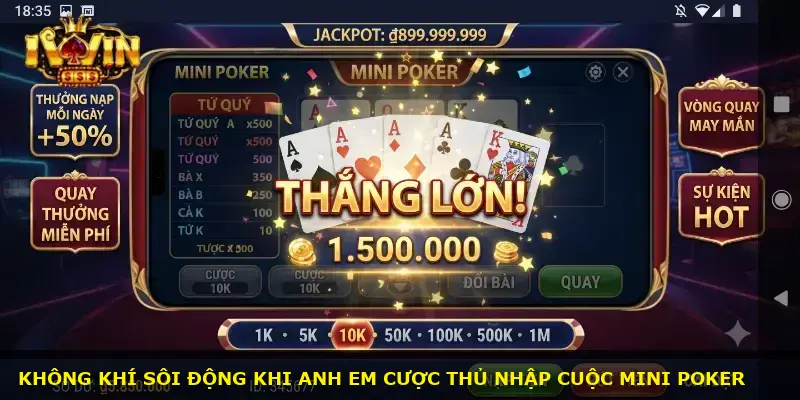Mini Poker iWin - ảnh 1
