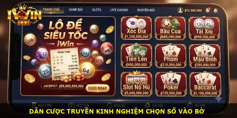 Mẹo chơi Lô đề siêu tốc iWin - ảnh 3