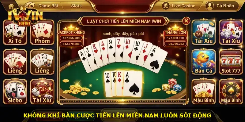 Luật chơi tiến lên miền Nam iWin - ảnh 1