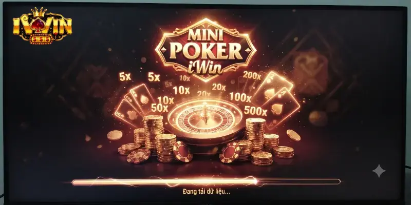 Mini Poker iWin chơi cực cuốn, săn thưởng nhanh tay liền tay